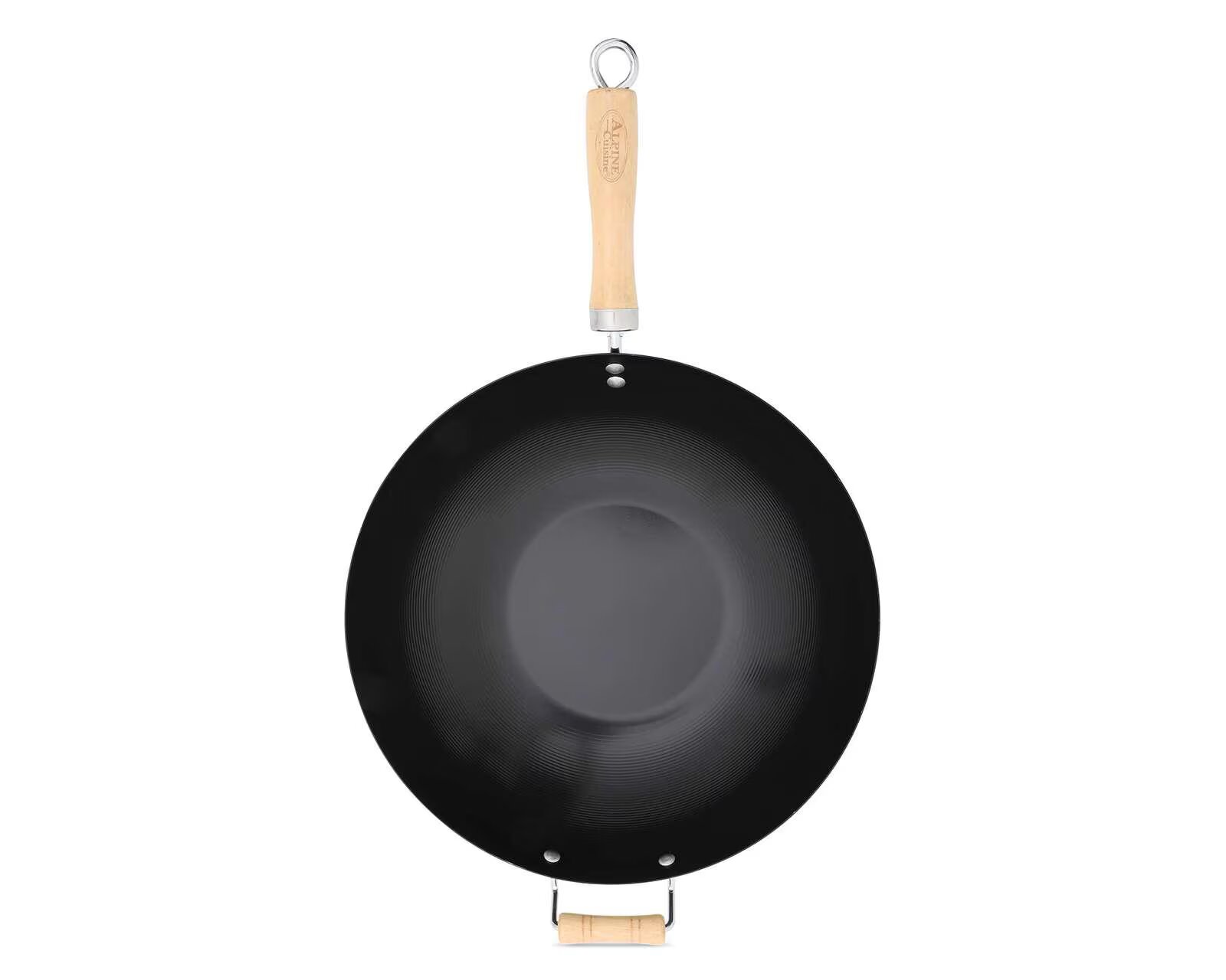 Sartén Wok De 34 Cms De Diámetro Antiadherente Cocina Alpine