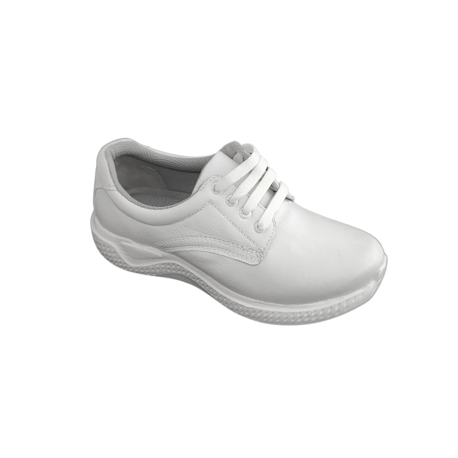 Zapato Confort Clínico Triples Para Enfermería 2106 Blanco Parabal