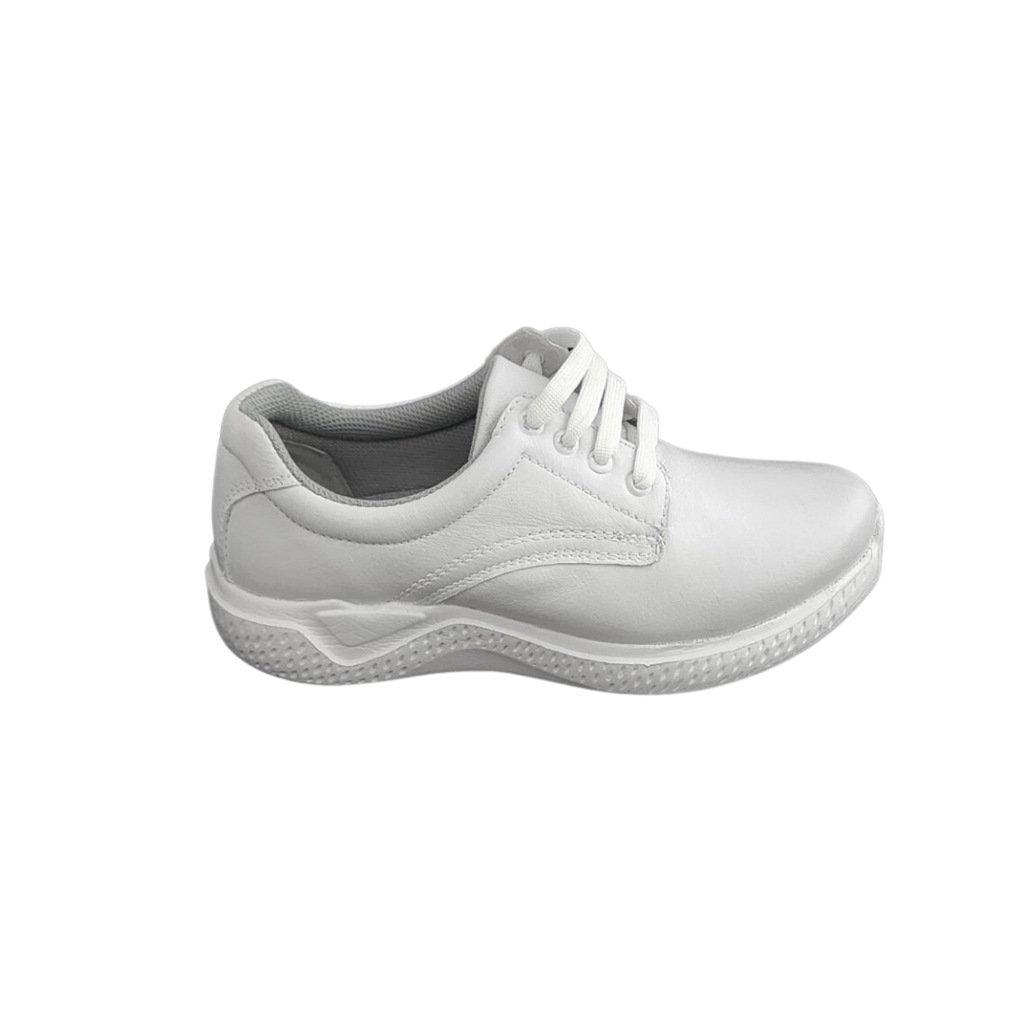 Zapato Confort Clínico Triples Para Enfermería 2106 Blanco Parabal