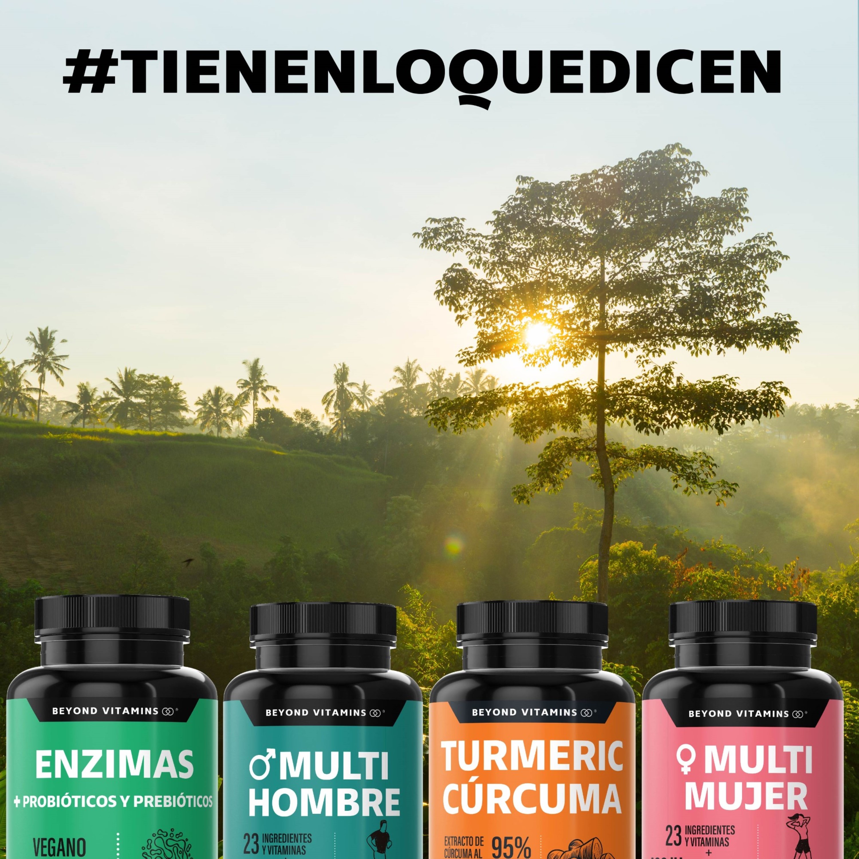 Suplemento Alimenticio Beyond Vitamins Enzimas Digestivas + Probióticos 60 cápsulas