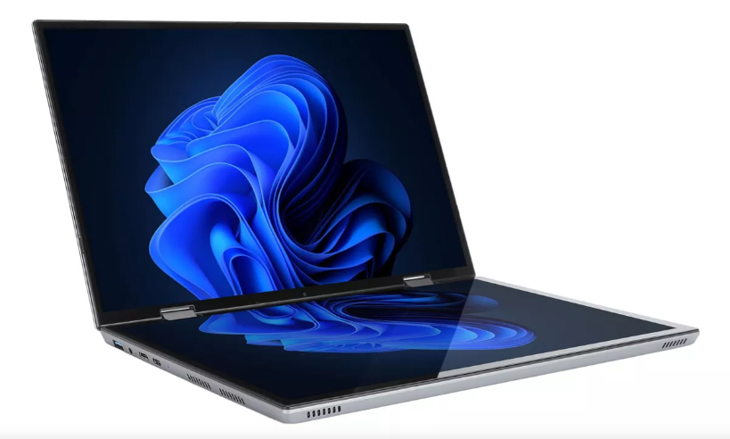 Computadora Portátil Dual Táctil 360° LM-140D, Intel Core N95 16GB+1T 14"+14"