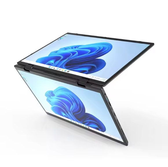 Computadora Portátil Dual Táctil 360° LM-140D, Intel Core N95 16GB+1T 14"+14"