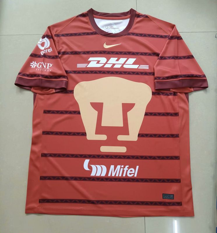 Nuevo! Jersey Pumas UNAM 2024/2025 Mexico Portero Rojo Talla XL