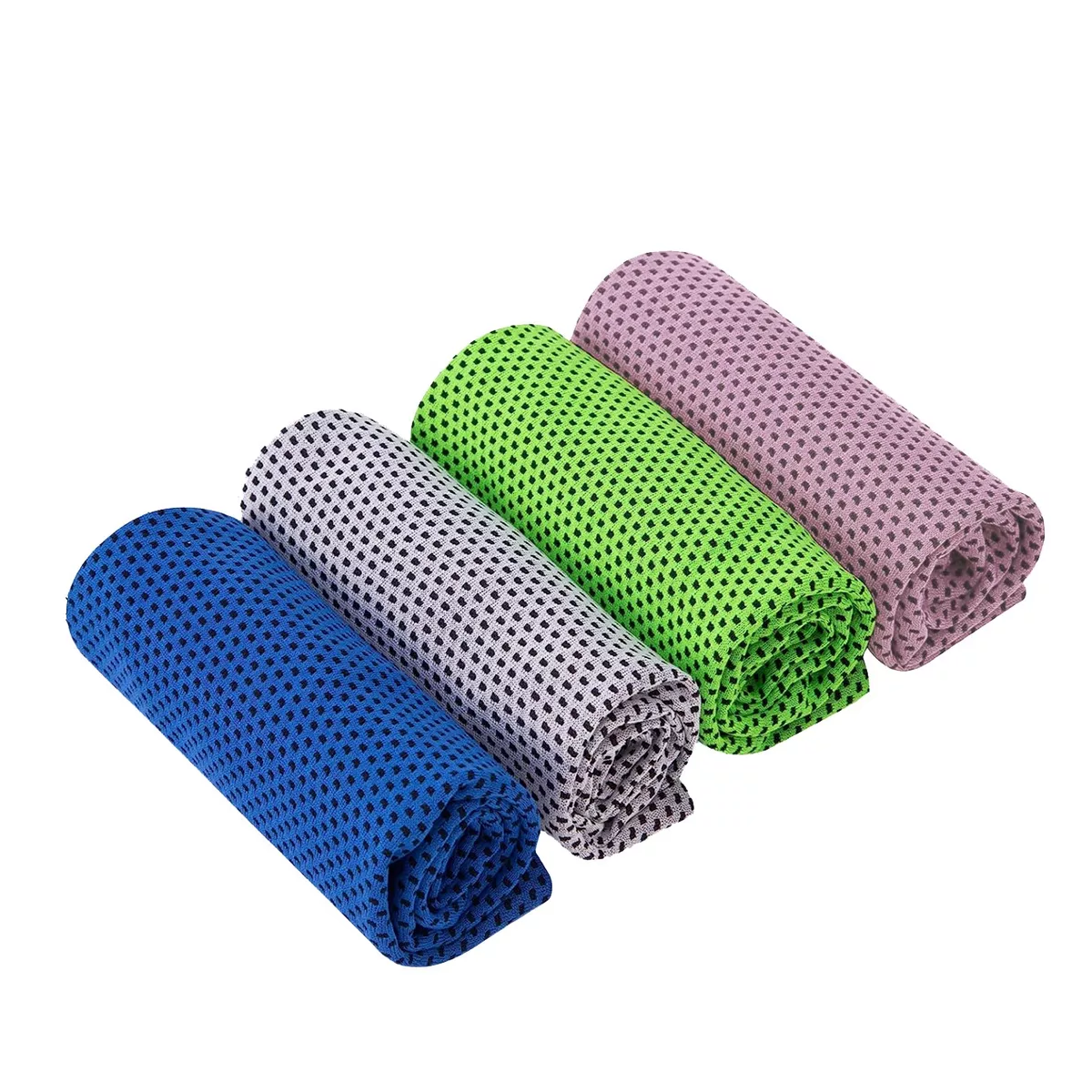 Set 4 Toalla Deportiva Microfibra Enfriamiento Para Gym Natación