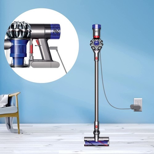 Cargador De Repuesto De Ca Para Dyson V8 V7 Dc58 Dc59 Dc6 gris