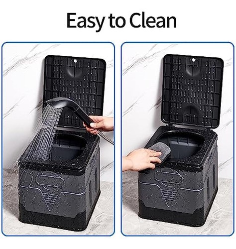 Plegable Portátil Para Al Aire Libre Escusado Sanitario W.c