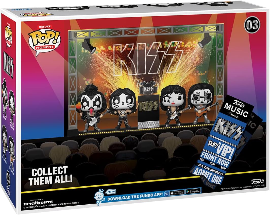 Funko Pop! Rocks Deluxe Moments Kiss: Alive II Tour 1978