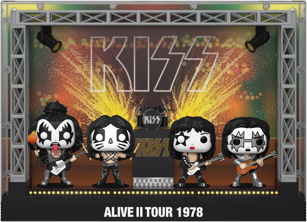 Funko Pop! Rocks Deluxe Moments Kiss: Alive II Tour 1978