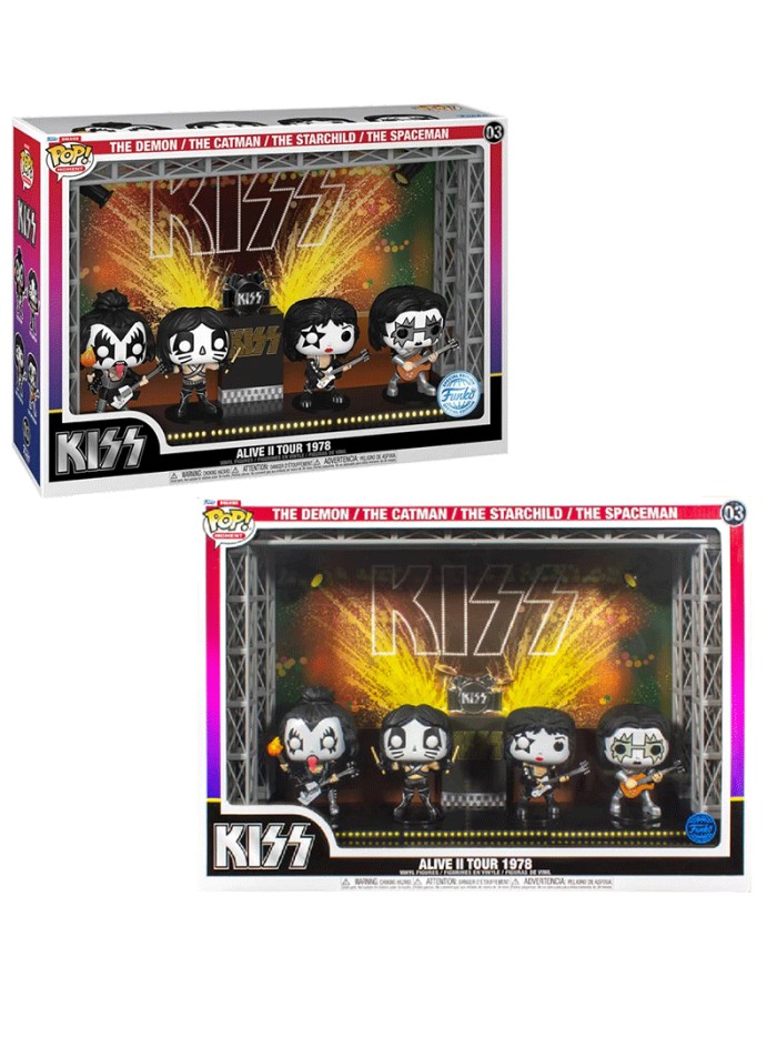 Funko Pop! Rocks Deluxe Moments Kiss: Alive II Tour 1978