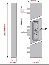 CERRADURAS DE ALTA SEGURIDAD DE SOBREPONER TOVERBLOCK®  madera