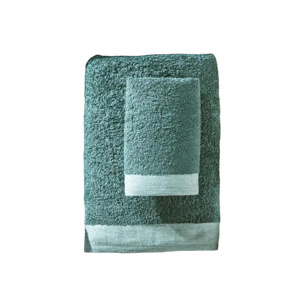 Juego Toallas De Baño Darek Azul Maui Acabado Suave Concord
