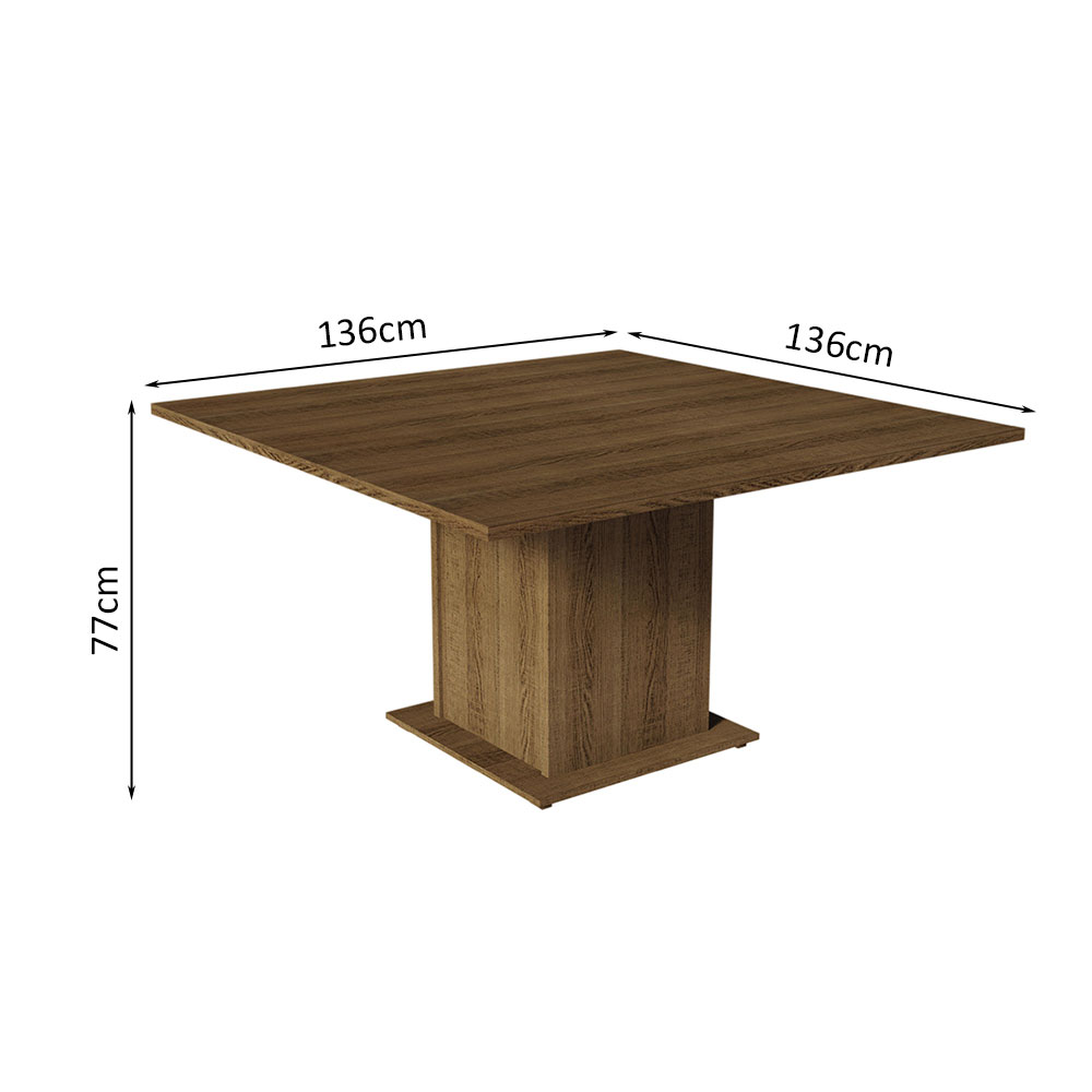 Juego de Comedor con Mesa y 8 Sillas Madesa Doris MI