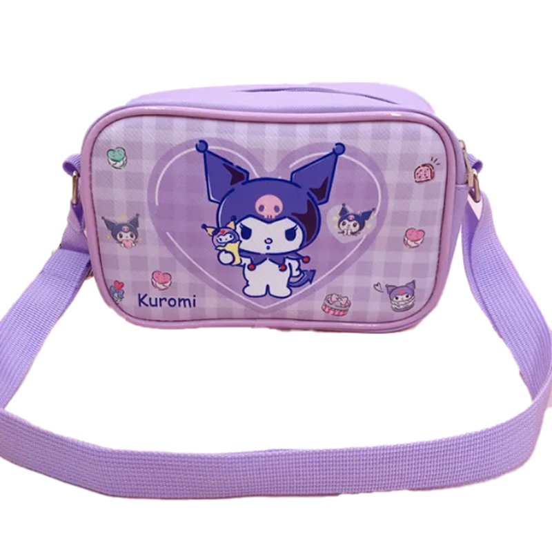 Bolso Bandolera Lapicera Escolar dibujos animados