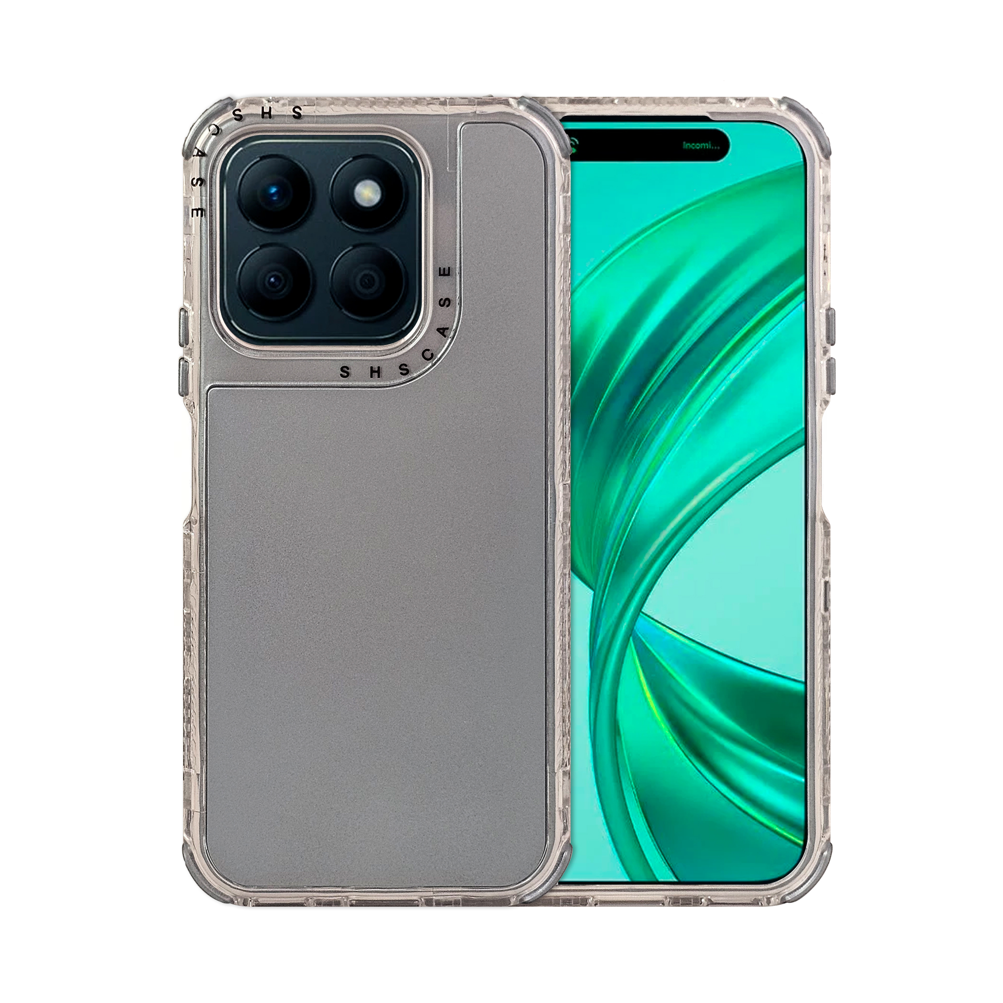 Funda Uso Rudo Rainbow 360 Azul Cielo Para Honor X8B