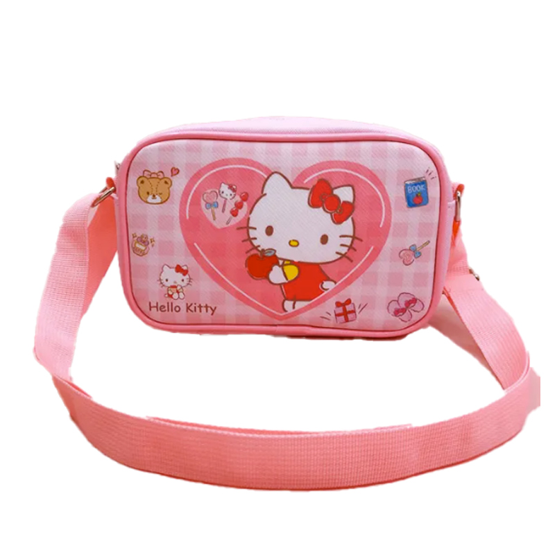 Bolso Bandolera Lapicera Escolar dibujos animados