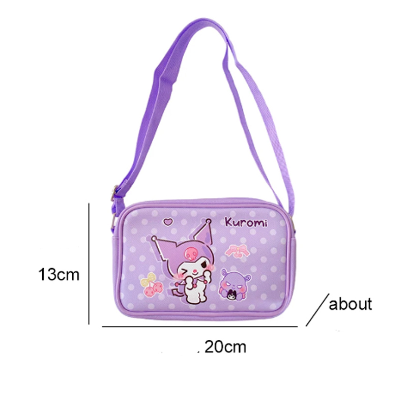 Bolso Bandolera Lapicera Escolar dibujos animados