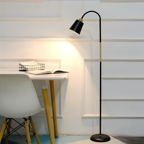 Lamparas De Piso De Metal Moderna Minimalista Ajustable 12w