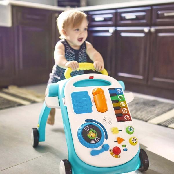 Andadera Para Bebé Baby Einstein Mix N Roll Musical Azul