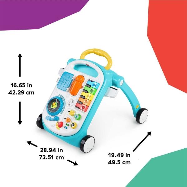Andadera Para Bebé Baby Einstein Mix N Roll Musical Azul