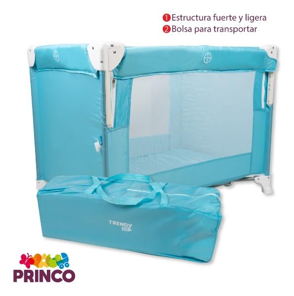 Cuna Corral Para Bebé Trendy Kids K800 Mini Plegable Rosa