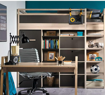 Escritorio 120 VOX Muebles Color Acacia  coleccion YOUNG