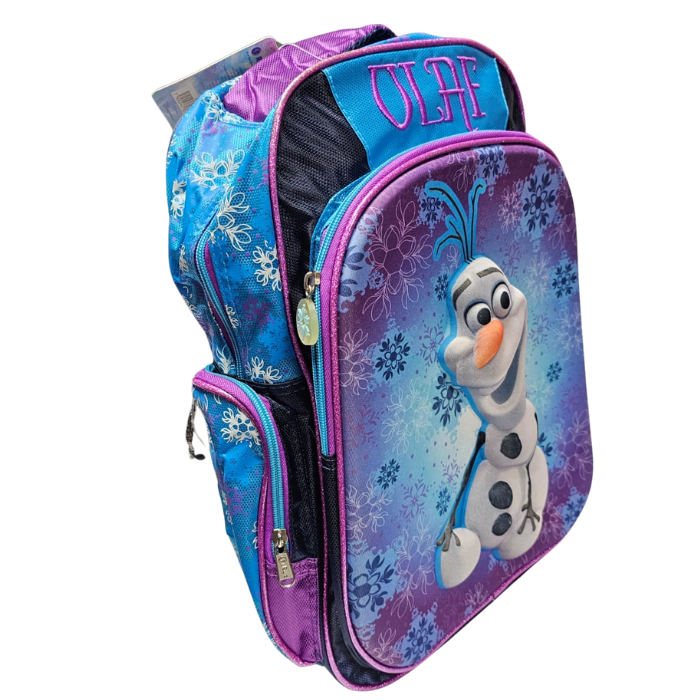 Mochila Backpack Ruz Frozen Olaf 3D Escolar Primaria