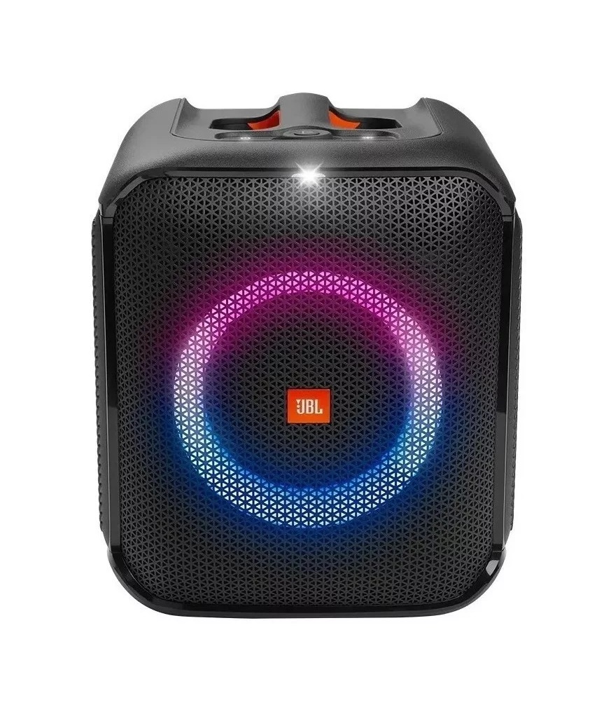 Bocina Jbl Portátil Partybox Encore Essential, Bluetooth de 100 W RMS Usb, Inalámbrico/Alámbrico, IPX4 Resistente a Salpicaduras Color Negro