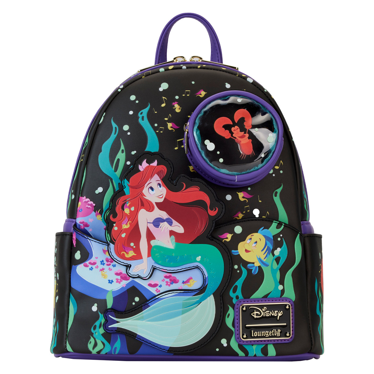 Loungefly Mini Backpack Disney The Little Mermaid: Life Is The Bubbles