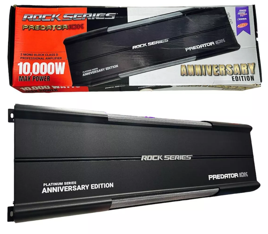 Amplificador Rock Series PREDATOR10K CLASE D 10000W MAX 1CH