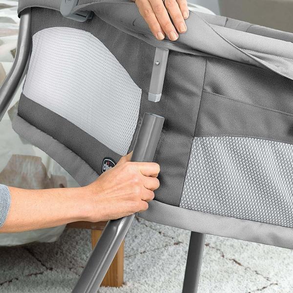 Cuna Moises Chicco Lullago Nest Poetic Ligero Gris