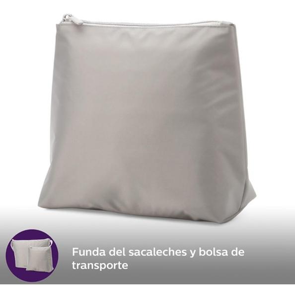 Extractor De Leche Eléctrico Doble Avent Con Biberones 12 Pz