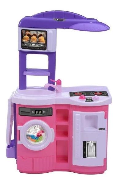 Cocina Para Niña Prinsel Cookn Play Electronica Lila