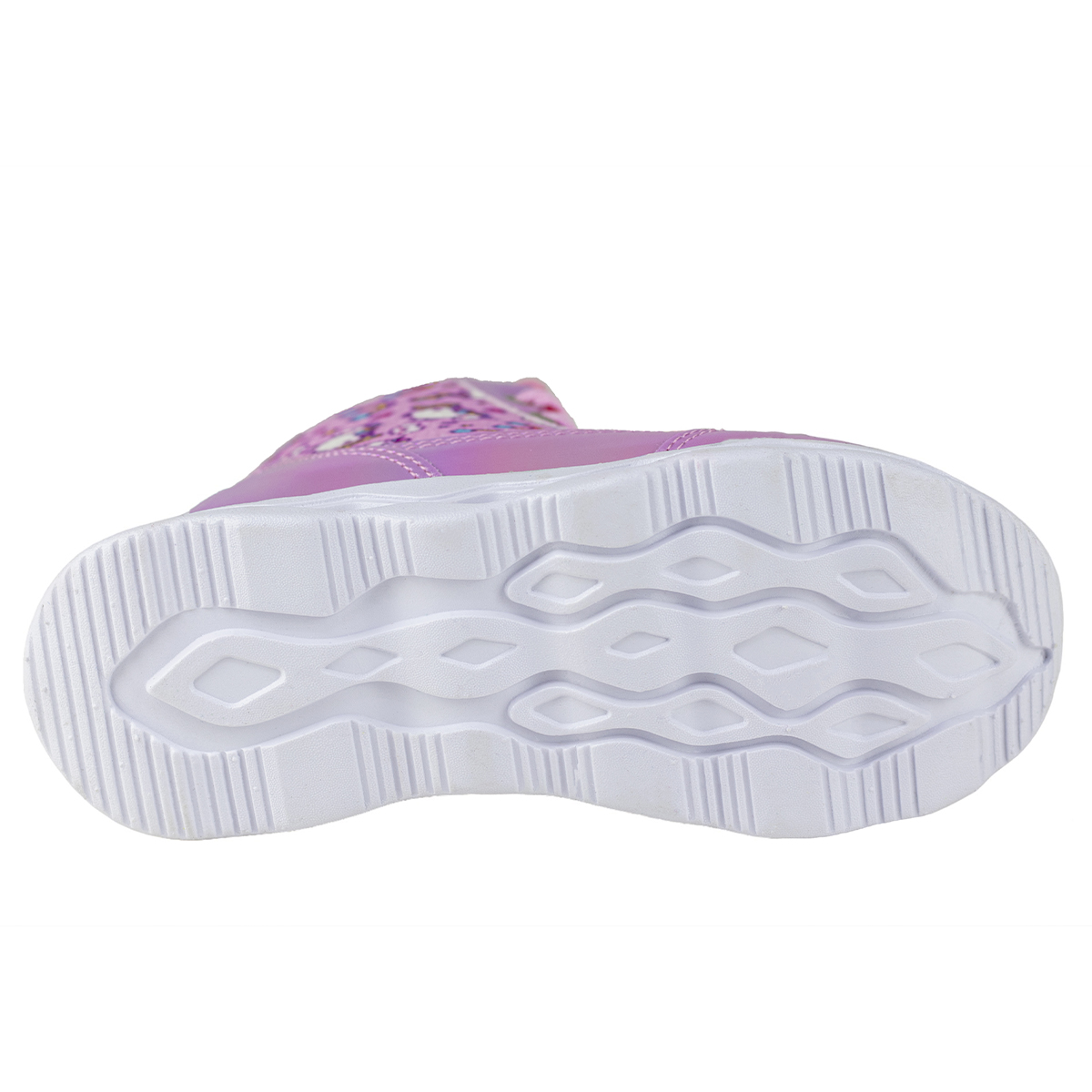 Tenis Unicornio De Niña Con Luces Kids Shoes Bota 300-1 Lila