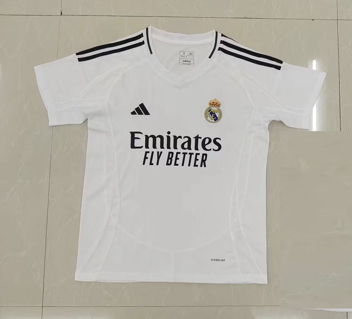 Nuevo! Jersey Real Madrid 2024/2025 Titular Local Blanca Niño Youth Talla 10-13 años