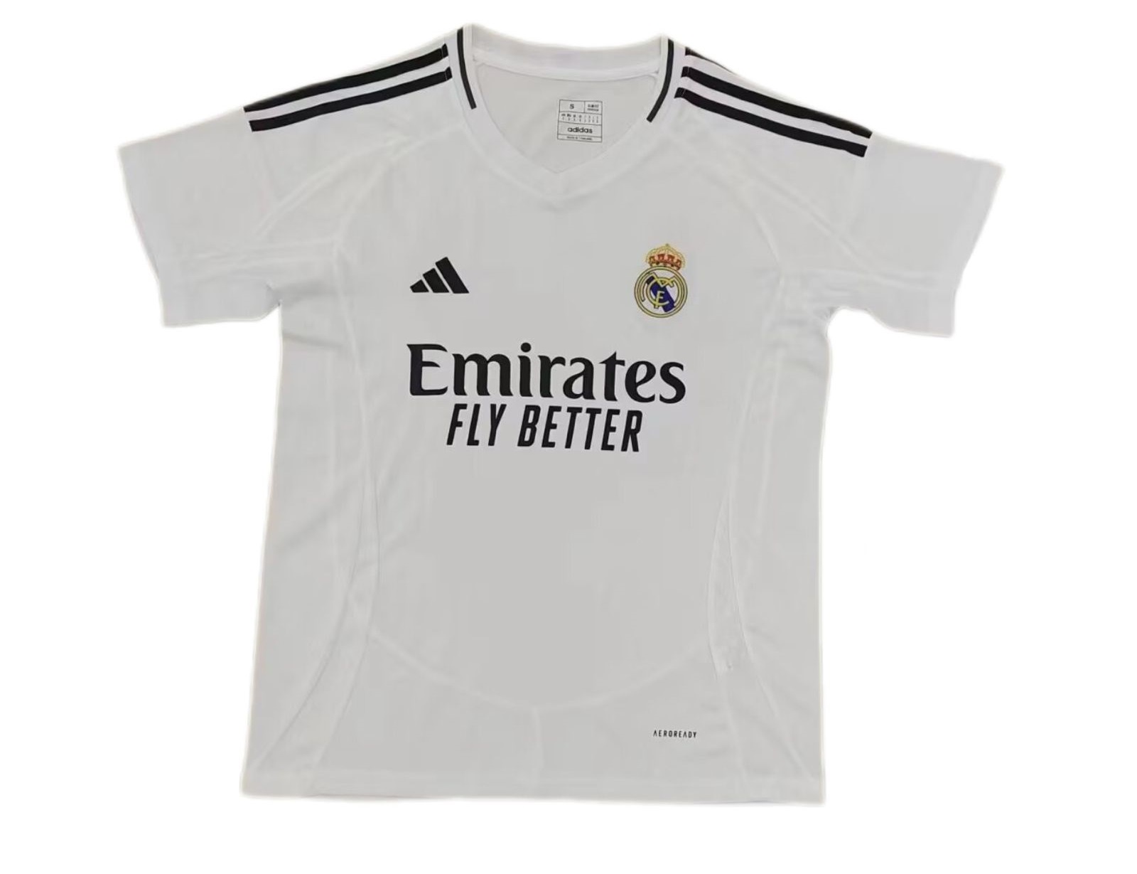 Nuevo! Jersey Real Madrid 2024/2025 Titular Local Blanca Niño Youth Talla 10-13 años