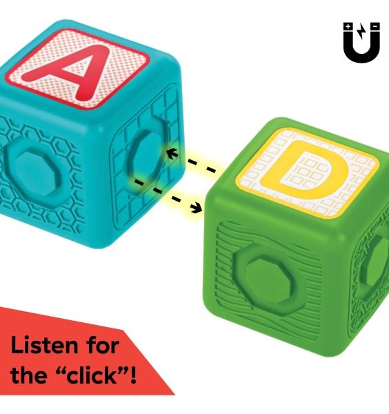 Cubos Magnéticos Para Bebé Baby Einstein Bridge 15 Pzas