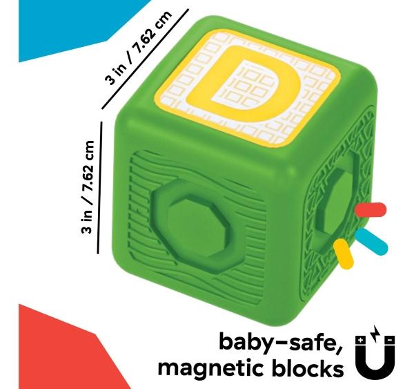 Cubos Magnéticos Para Bebé Baby Einstein Bridge 15 Pzas