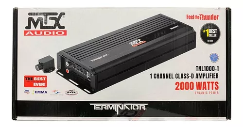 Amplificador Mini MTX TNL1000-1 CLASE D 4000W MAX 1 Canal