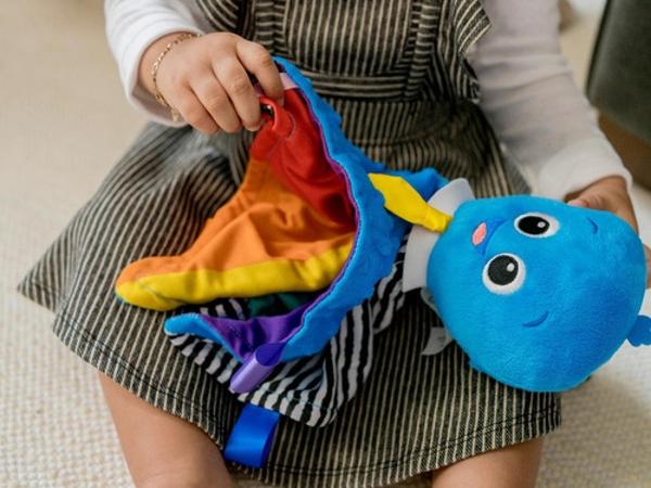 Cobija Peluche Baby Einstein Pulpo Musical