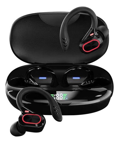 Audifonos Bluetooth Deportivos Audifonos In Ear Con Ganchos plata