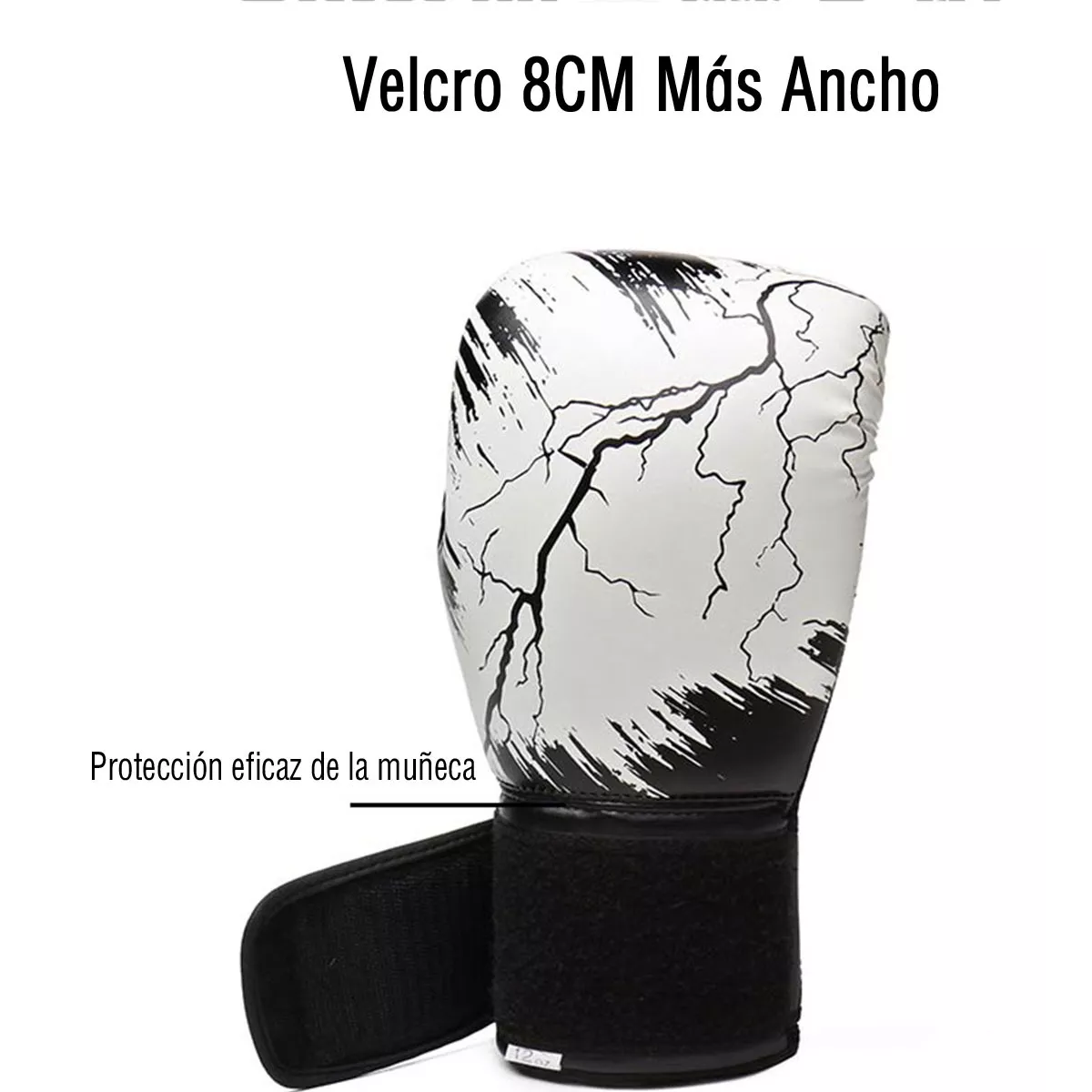 Guantes De Box Para Kickboxing,strap Velcro, 14 Oz