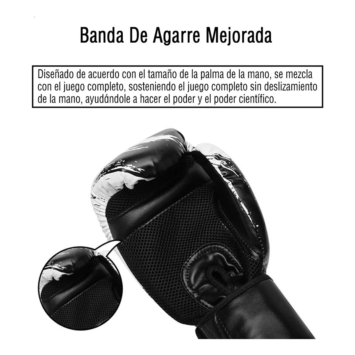 Guantes De Box Para Kickboxing,strap Velcro, 14 Oz