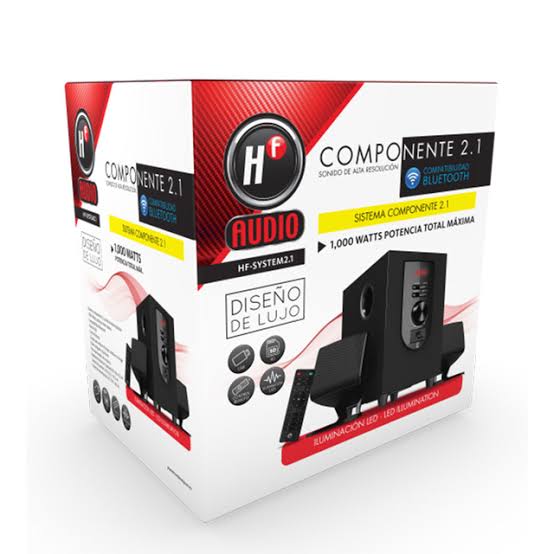 Minicomponente 2.1 HF AUDIO HF-SYSTEM2.1