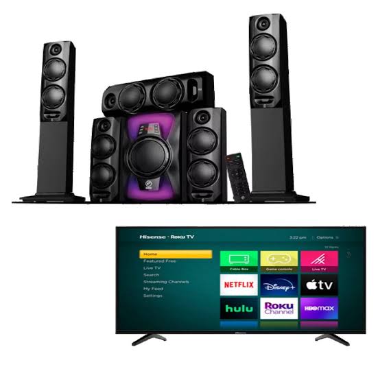 Componente Sonido De Alta Resolución 5.1 HF AUDIO HF-SYSTEM5.1L