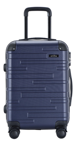 Maleta De Mano Cabina Carry On Candado Ruedas 360° Amulay