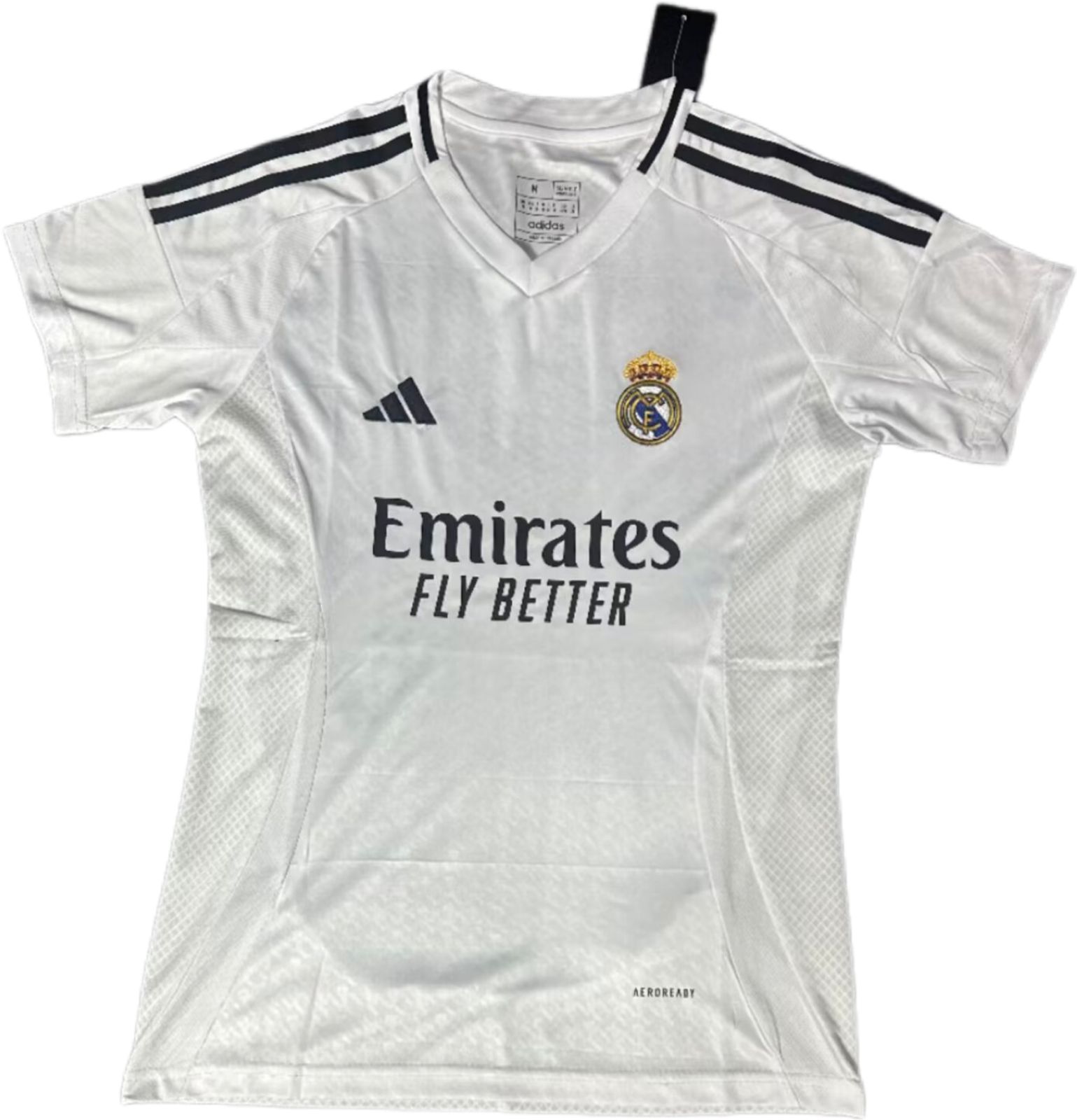 Nuevo! Jersey Real Madrid 2024/2025 Mujer Dama Titular Local Blanca Talla L