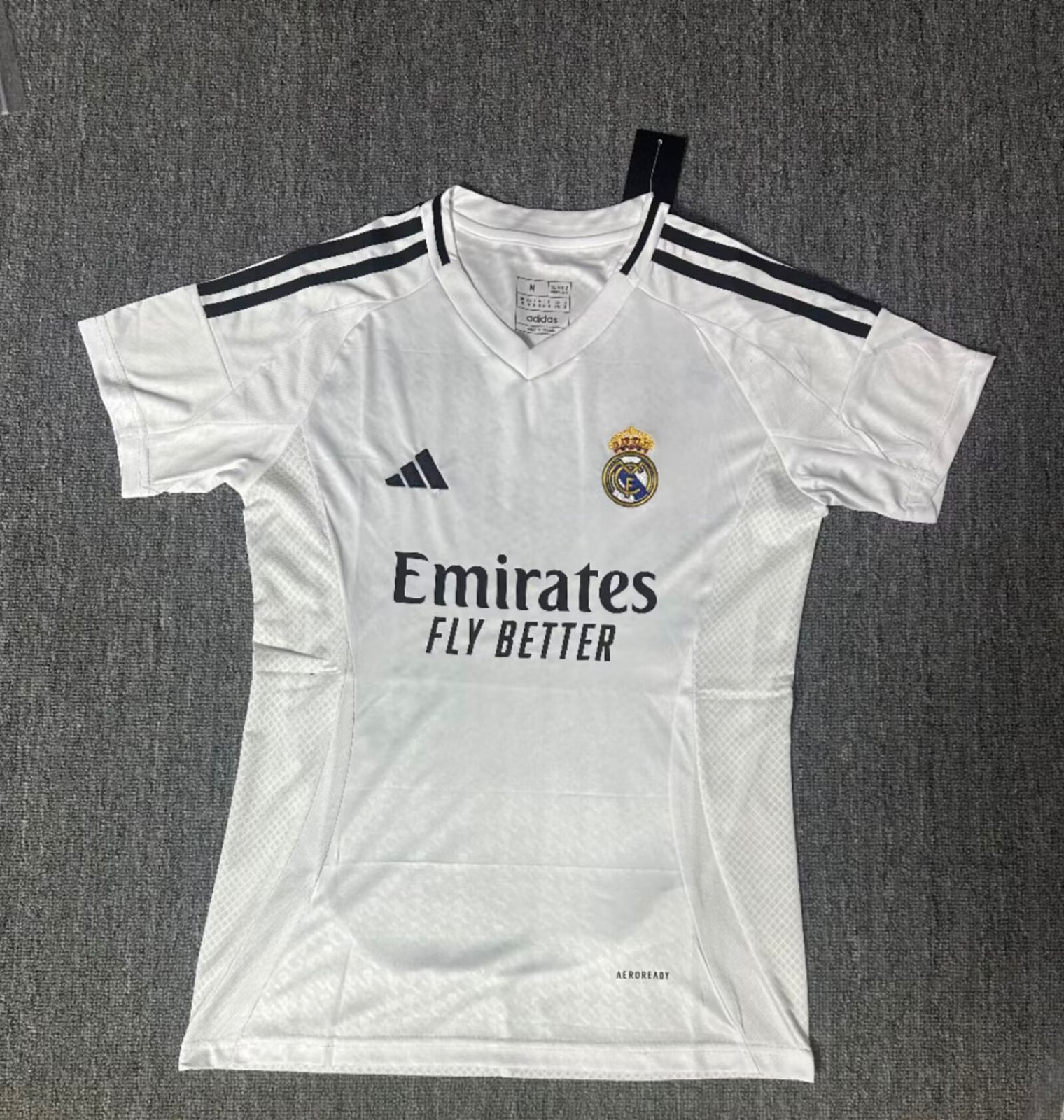Nuevo! Jersey Real Madrid 2024/2025 Mujer Dama Titular Local Blanca Talla L