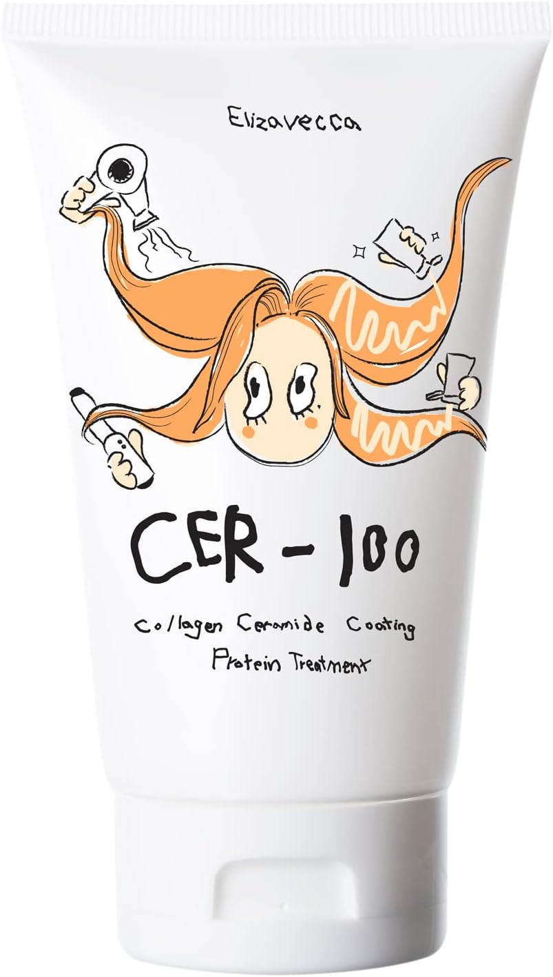Tratamiento de colágeno y ceramidas para el cabello Elizavecca CER-100
