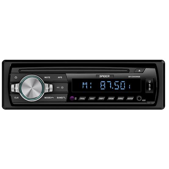 REPRODUCTOR CD, MP3, DVD, USB, AUXILIAR, CARATULA DESMONTABLE Spider SR-CD4200UB