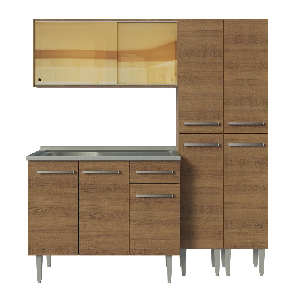 Cocina Integral Completa Modular Madesa Emilly 169cm MM 12